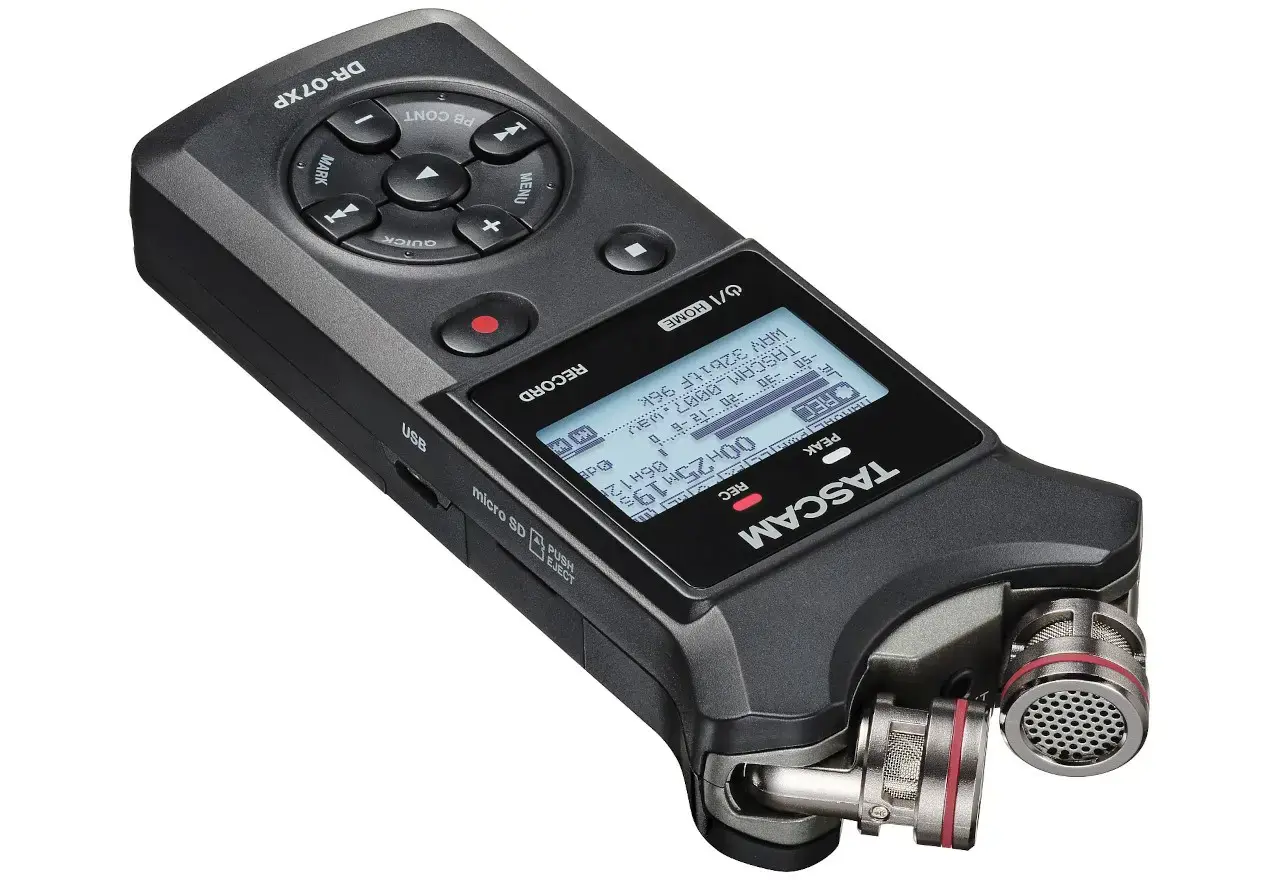 Tascam DR-07XP - portable digital recorder with USB interface