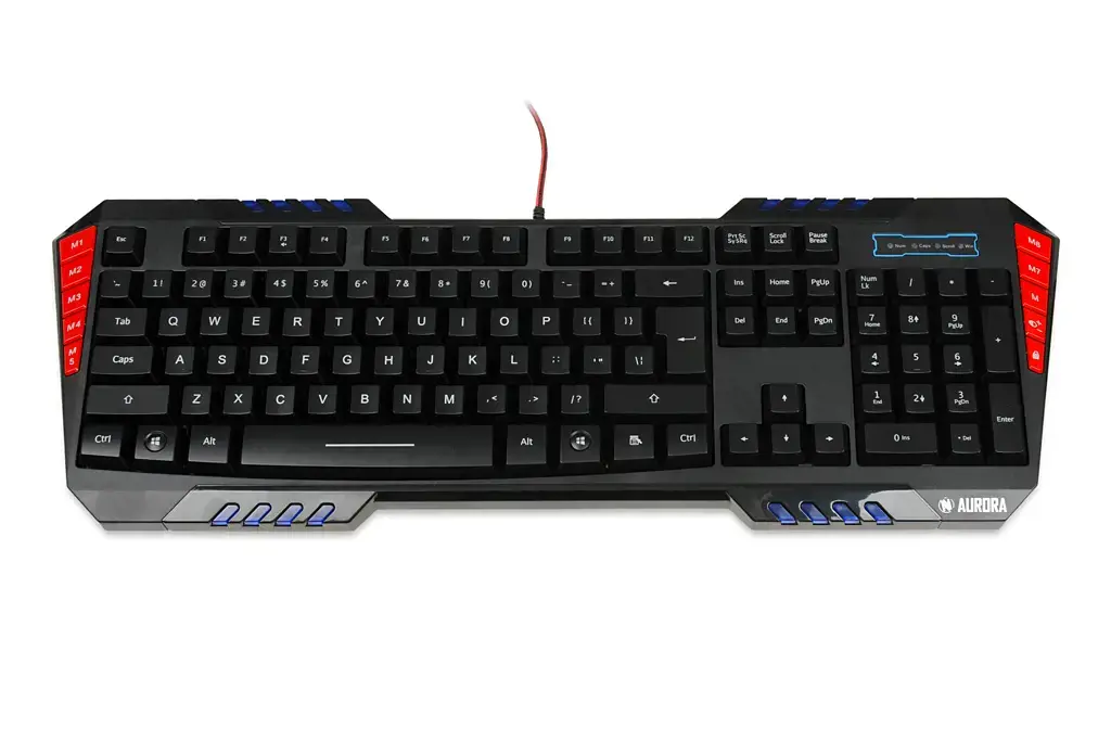 "IBOX Inferno" laidinė apšviesta klaviatūra su makro USB