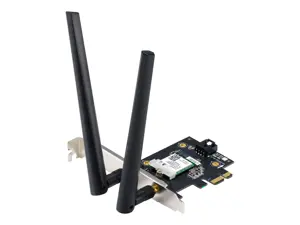 ASUS PCE-AX1800 BT5.2, vidinis, belaidis, PCI Express, WLAN / "Bluetooth", "Wi-Fi 6" (802.11ax), 1775 Mbps