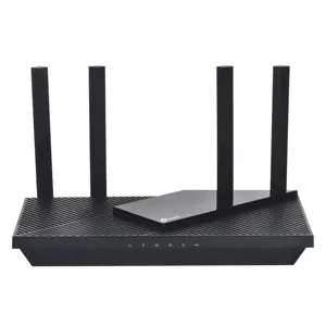TP-Link Archer AX3000 Multi-Gigabit Wi-Fi 6 maršrutizatorius su 2,5G prievadu, "Wi-Fi 6" (802.11ax), dviejų dažnių (2,4 GHz / 5 GHz), Ethernet LAN, juodas, stalinis/polinis maršrutizatorius