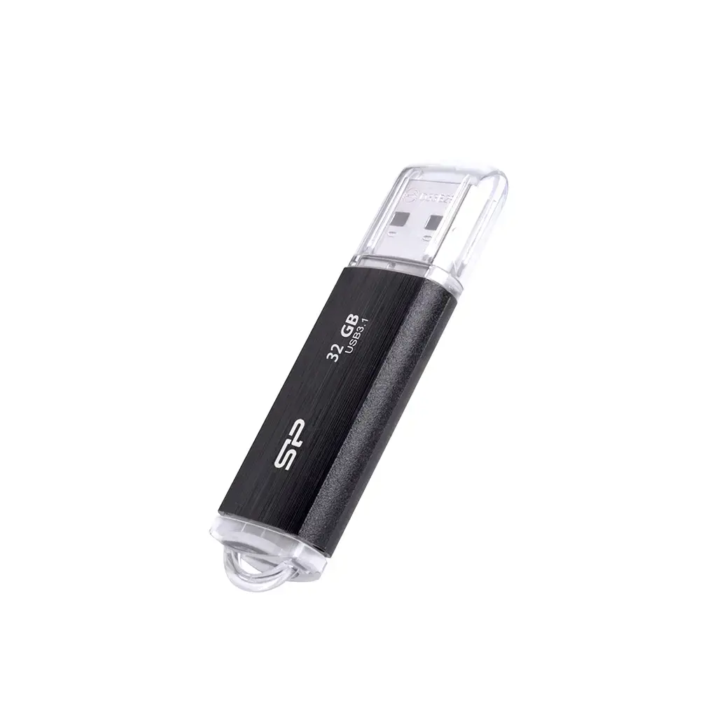 SILICONPOW SP032GBUF3B02V1K Silicon Power atmintinė USB Blaze B02 32GB USB 3.1 juoda