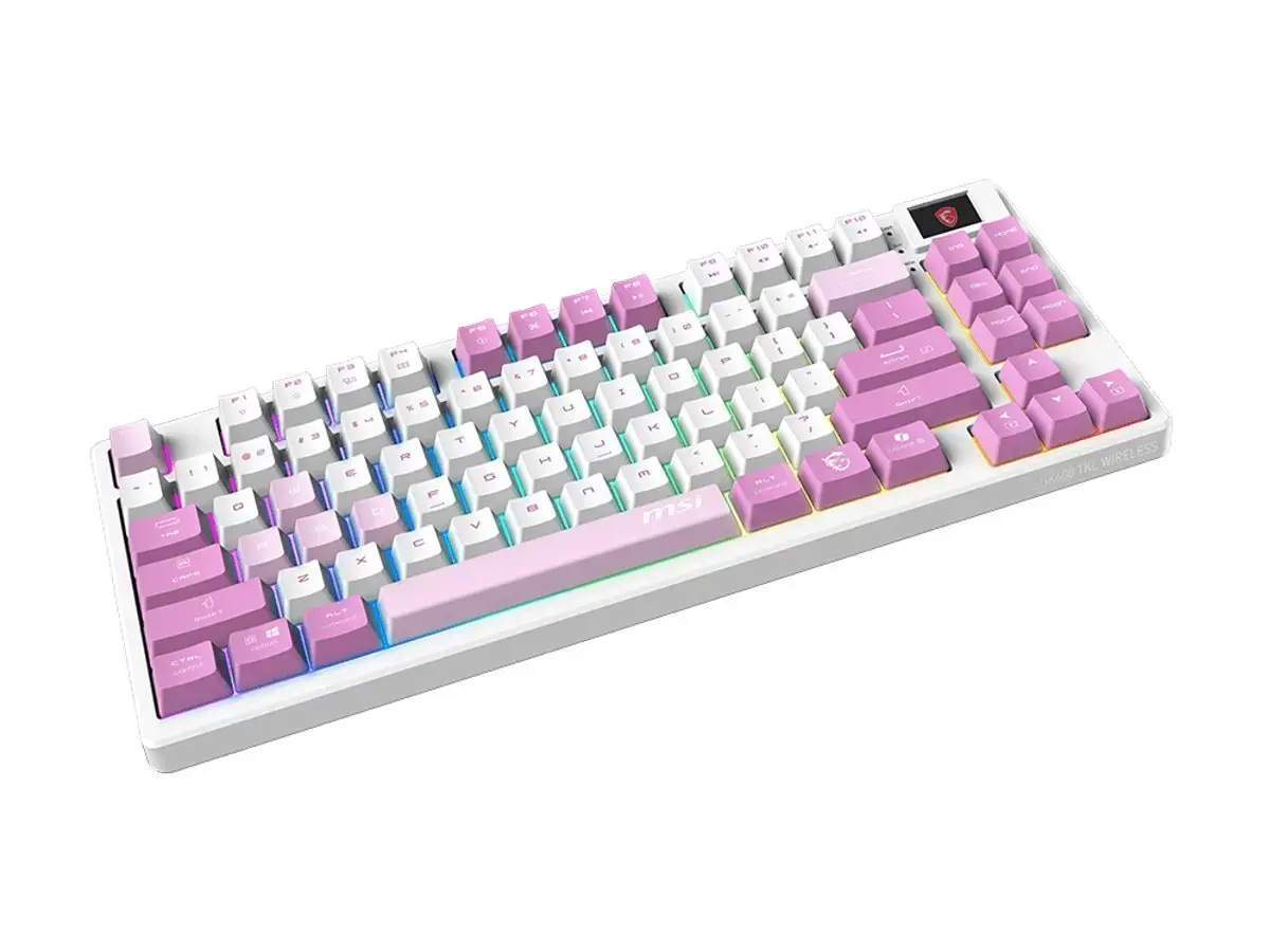 KEYBOARD GAMING VIOLET US/FORGE GK600 TKL W VIOLET MSI
