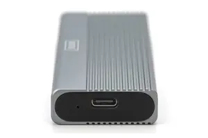 Digitus USB M.2 hard disk enclosure, SSD, external, NVMe, 10Gbps, USB 3.1 Gen2 | DA-71120-1