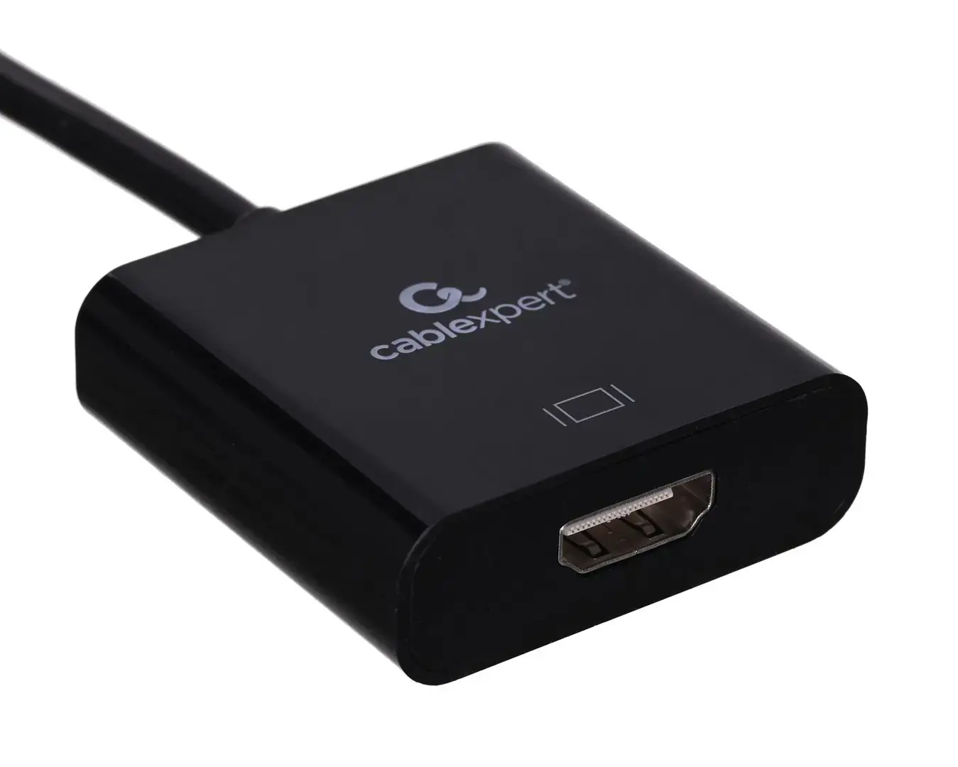 GEMBIRD USB Type-C į HDMI adapterio kabelis 4K30Hz 15cm juodas
