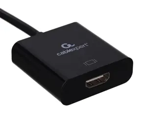 GEMBIRD USB Type-C į HDMI adapterio kabelis 4K30Hz 15cm juodas
