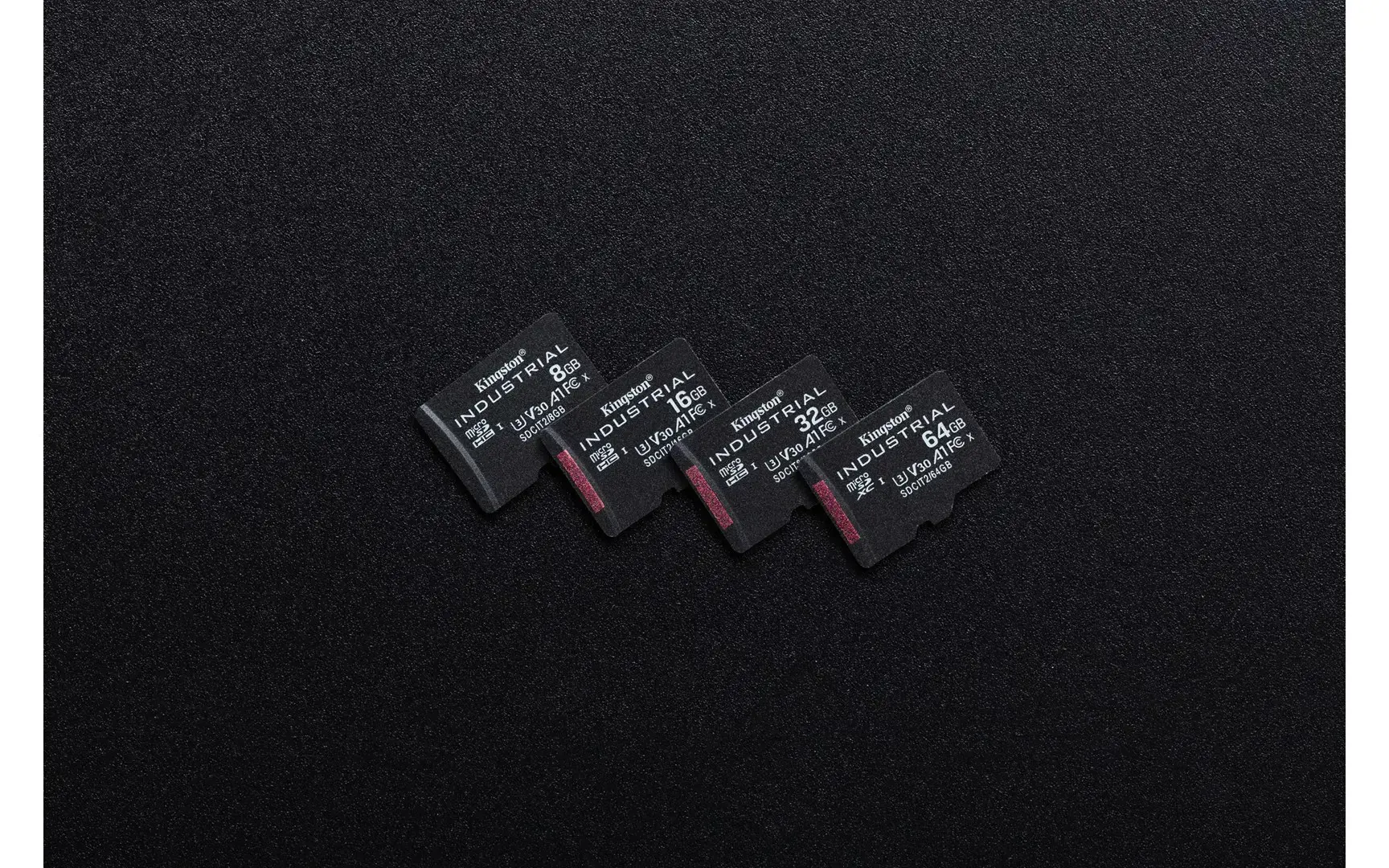 KINGSTON 8GB microSDHC Industrial C10 A1 pSLC kortelė + SD adapteris