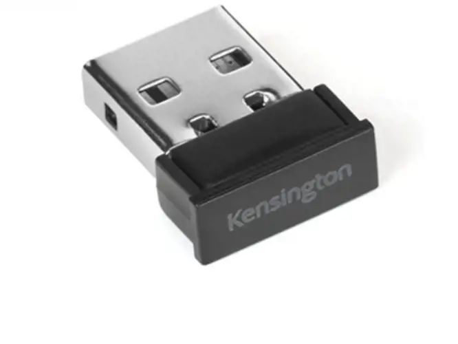 "Kensington Pro Fit® Ergo" belaidė pelė juodos spalvos, dešinioji ranka, RF belaidis ryšys + "Bluetooth", 1600 DPI, juoda