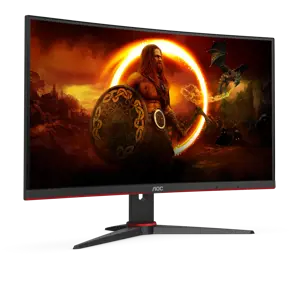 Monitorius AOC G2 C24G2AE/BK, 59.9 cm (23.6"), 1920 x 1080 pixels, Full HD, LED, 1 ms, Black, Red