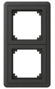 SCHNEIDER ELECTRIC EXXACT 2-G FRAME W REM ADAPT 7 ANTH