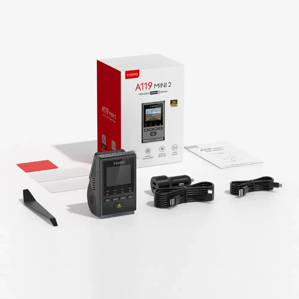 VIOFO A119 MINI 2-G GPS maršruto registratorius