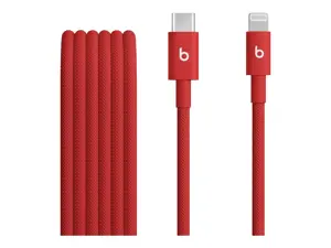Apple USB-C to Lightning Woven Cable (1.5 m) - Rapid Red | Apple
