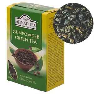 Arbata AHMAD GUNPOWDER 100 gr, žalia