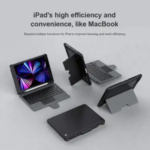 Nillkin Bumper Combo Keyboard Case for iPad 10.2 2019|2020|2021 Black