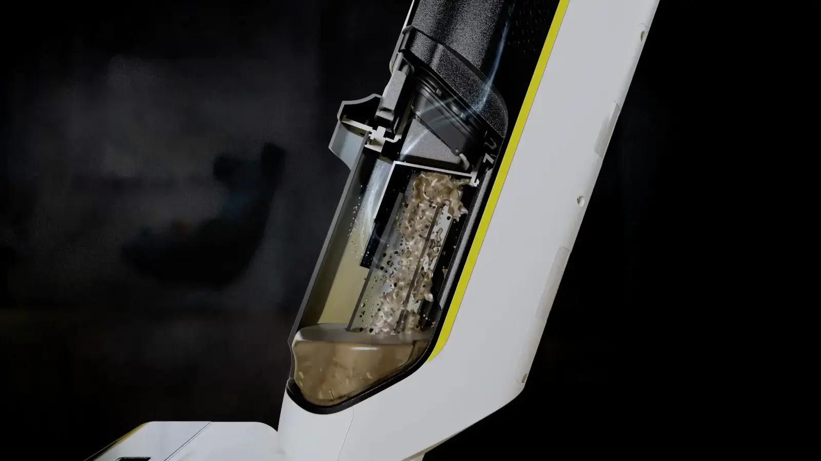 Vacuum Cleaner KARCHER Three-in-one floor cleaner FCV 3 Upright/Wet/dry/Cordless White Weight 3.8 kg 1.056-122.0