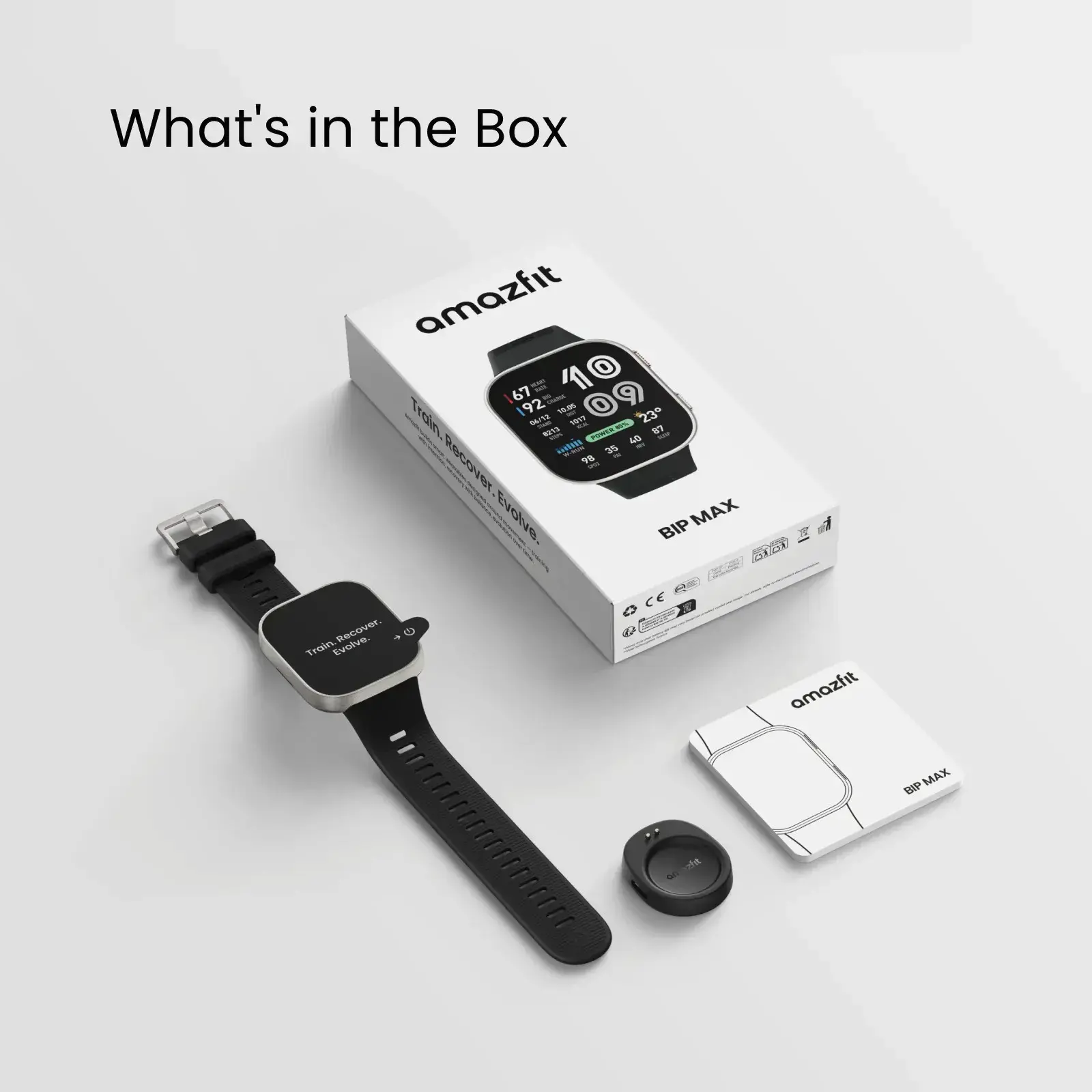 SMARTWATCH BIP MAX/DARK BLUE W2568EU2N AMAZFIT