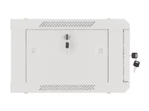 LANBERG WF01-6404-10S "Lanberg" sieninė spinta 19 išardoma plokščia pakuotė 4U/600x450 mm pilka
