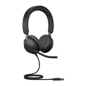 "Jabra Evolve2 40 SE", laidinis, skambučiai / muzika, 20 - 20000 Hz, 188 g, ausinės, juodos spalvos