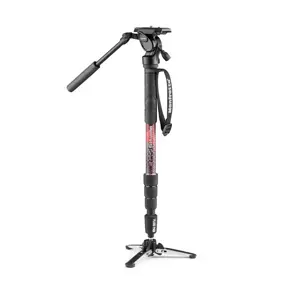 "Manfrotto" monopodas "Element MII Video" MVMELMIIA4LIVE, raudonas