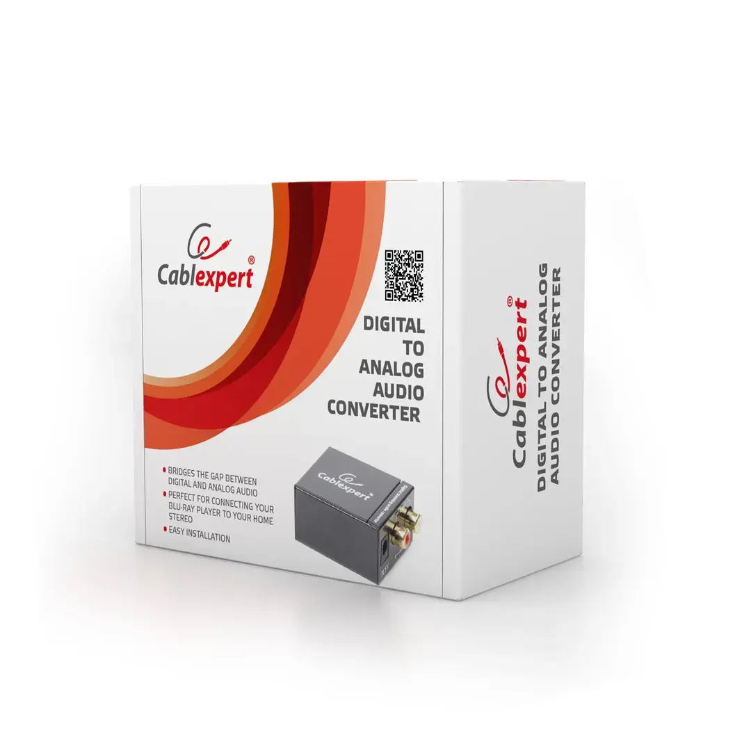 ENERGENIE DSC-OPT-RCA-001 Gembird skaitmeninis-analoginis garso keitiklis