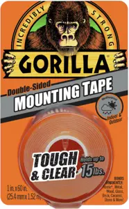 "Gorilla" juosta montavimui Skaidri 1,5 m