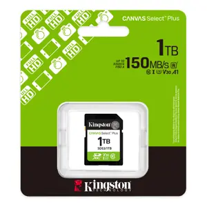 KINGSTON 1TB CANVAS SELECT PLUS SD -MUISTIKORTTI