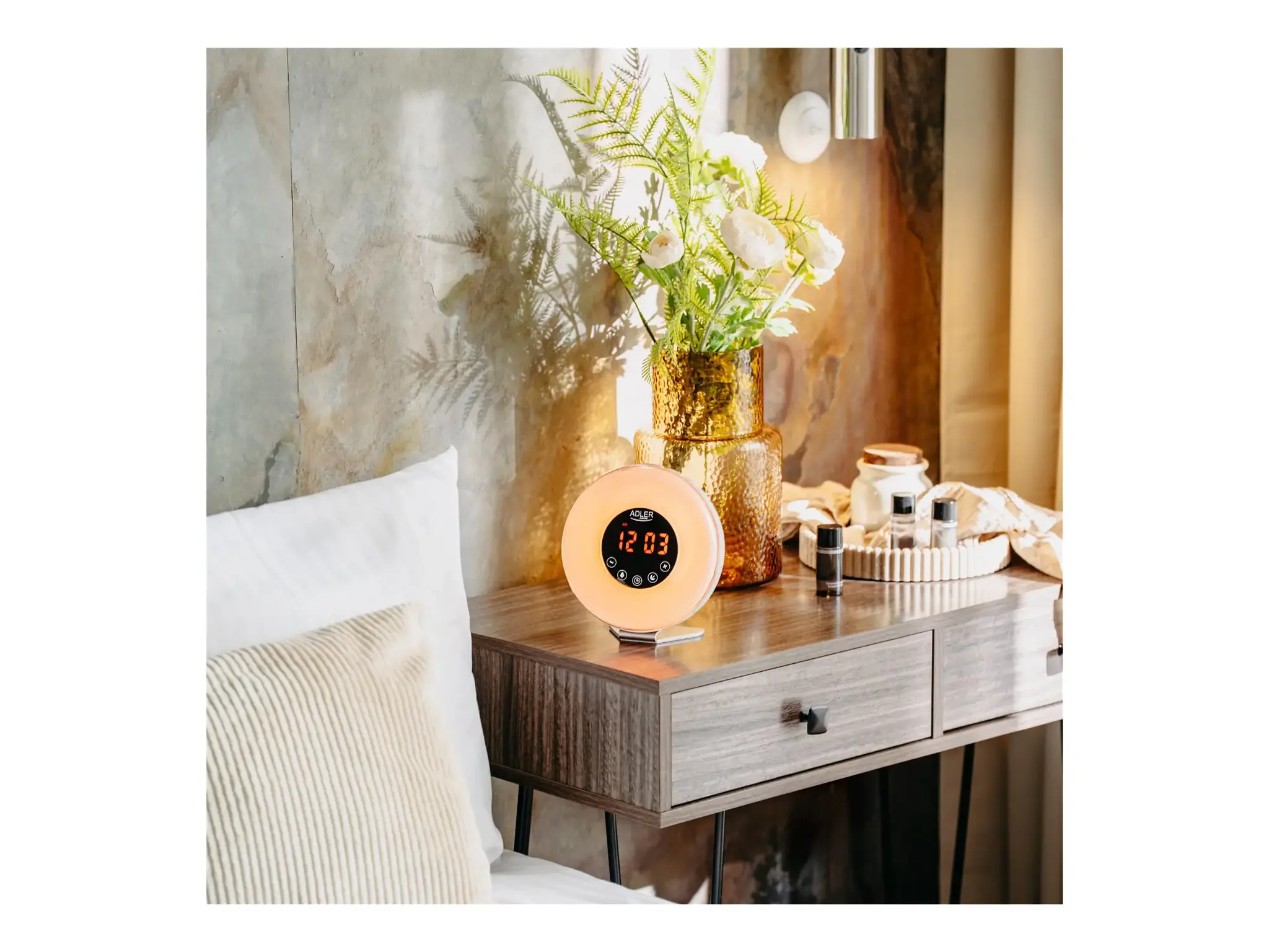 Adler Wake-Up Light Alarm Clock | AD 1916