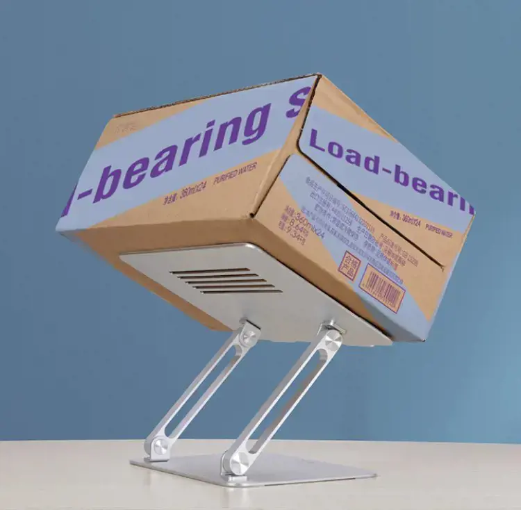 "Nillkin ProDesk" sulankstomas stovas "MacBook" nešiojamajam kompiuteriui pilkos spalvos