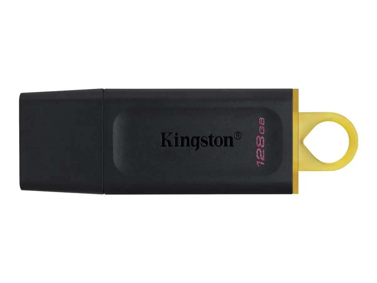 KINGSTON 128 GB USB3.2 Gen1 "DataTraveler Exodia" juoda + geltona
