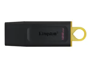 KINGSTON 128 GB USB3.2 Gen1 "DataTraveler Exodia" juoda + geltona