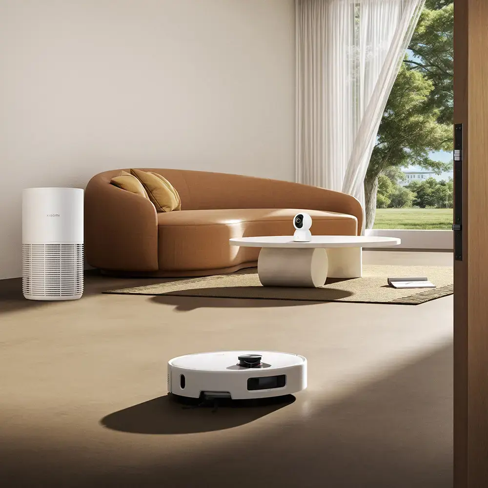 Dulkių siurblys-robotas XIAOMI Robot Vacuum 5 EU, Balta