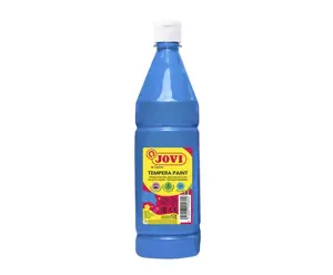 Skystas guašas buteliuke JOVI 1000 ml, mėlyna sp.