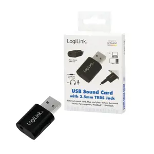 LOGILINK UA0299 LOGILINK - USB garso adapteris, sidabrinės spalvos