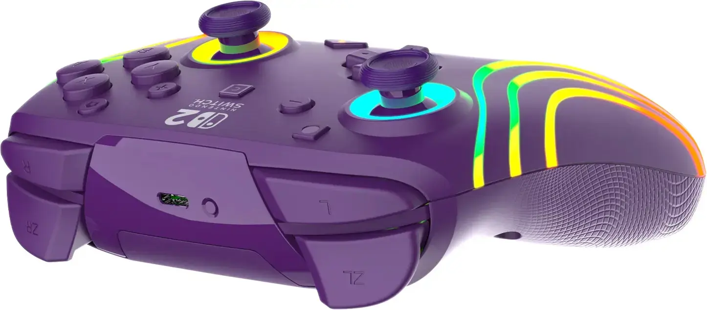 Turtle Beach wireless controller Afterglow Wave Nintendo Switch 2, violet