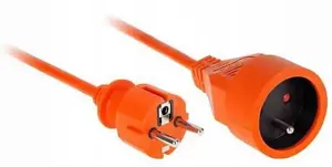 VERTEX PZO20M Įtraukiamas ilgintuvas 20 m 3x2,5 mm juodas