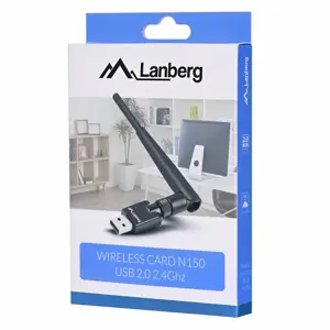 LANBERG NC-0150-WE Lanberg adapteris Mini USB WiFi 150MBPS