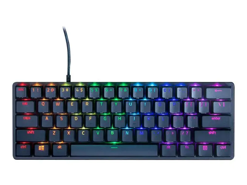 RAZER Huntsman Mini Red Switch - JAV išdėstymo klaviatūra
