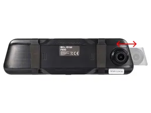 BLACKBOX DVR F610 BLOW video recorder, 10" screen mirror + reversing camera
