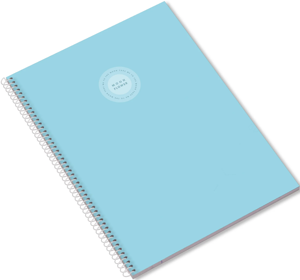 Bloknotas Ambar Campus Moonflower Sq, A4, 80psl