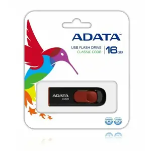 A-DATA 16 GB USB 2.0 atmintinė juoda