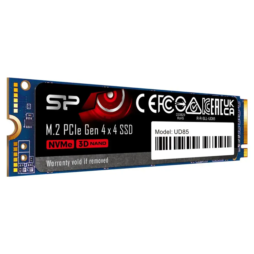 SSD diskas SILICON POWER UD85 2 TB, M.2 2280, PCIe Gen4x4