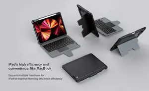 Nillkin Bumper Combo Keyboard Case for iPad Air 10.9 2020|Air 4|Air 5|Pro 11 2020|2021|2022 Black