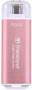 Išorinis SSD diskas TRANSCEND ESD300 512GB USB-C 3D NAND Įrašymo sparta 950 MBajtų/sek Skaitymo spa…