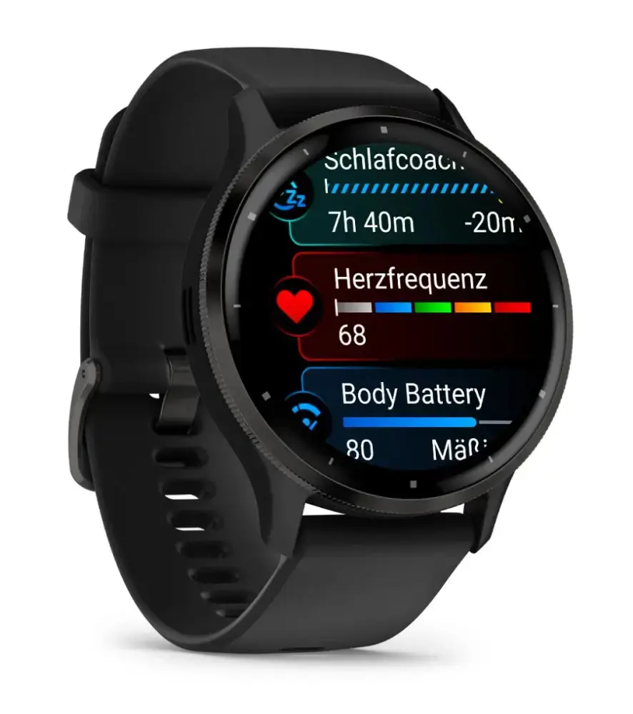 IŠMANUSIS LAIKRODIS VENU 3/JUODAS 010-02784-01 GARMIN