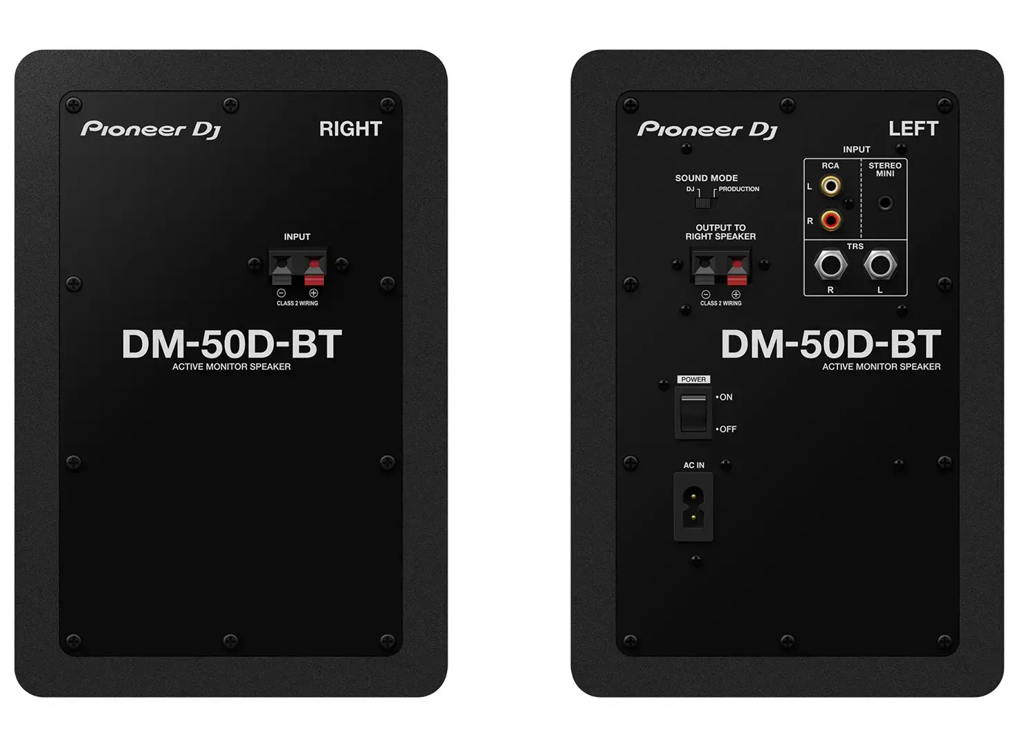 Pioneer DM-50D-BT loudspeaker 2-way Black Wired & Wireless 50 W