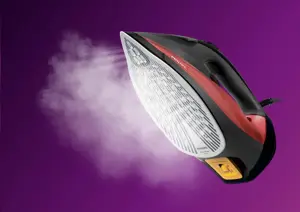 "Philips" 7000 serijos DST7022/40, garinis lygintuvas, "SteamGlide Plus" padas, 2 m, 250 g/min, juodas, raudonas, 50 g/min