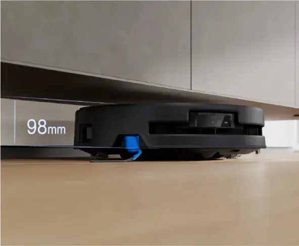 Dulkių siurblys-robotas Ecovacs DEEBOT T80S OMNI BLACK, Juoda