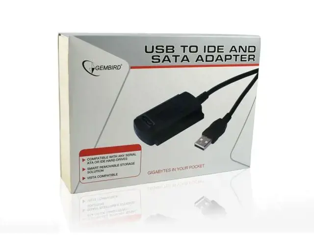 GEMBIRD AUSI01 Gembird USB ir IDE 2,5/3,5 ir SATA adapteris