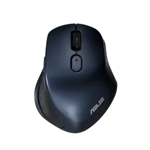 ASUS MW203, dešiniarankis, optinis, RF belaidis + "Bluetooth", 2400 DPI, juodas, mėlynas