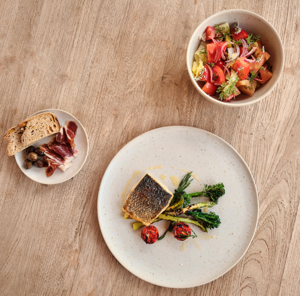 Lėkštė Sandstorm, akmens masė, D 23 cm, H 3 cm, vnt