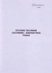 Statinio techninis (techninis energetinis) pasas (8)  0720-085